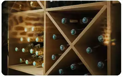 Botelleros para almacenar tus botellas de sidra 