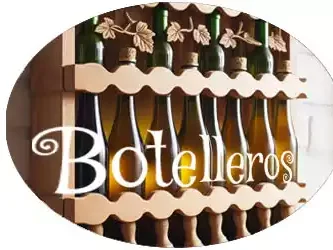 botelleros para almacenar sidra