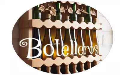 botelleros para almacenar sidra